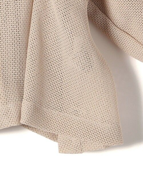 SHIPS / シップス テーラードジャケット | troisiemeCHACO:〈洗濯機可能〉メッシュ 半袖 ジャケット | 詳細30