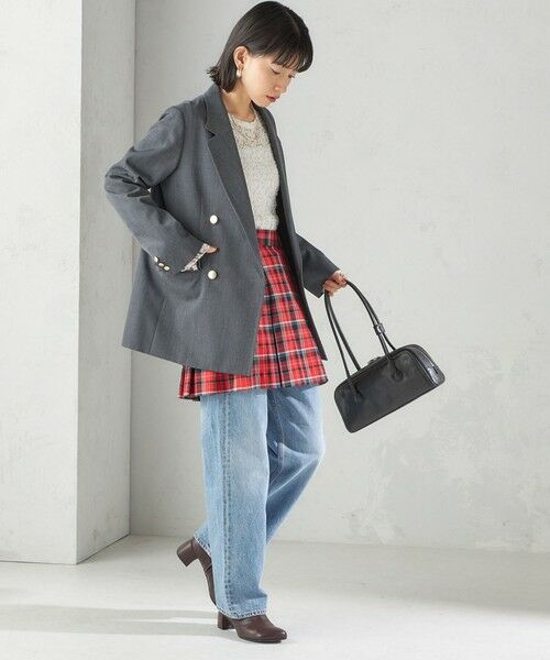 SHIPS / シップス テーラードジャケット | 《一部追加予約》ウール ギャバジン ダブル ブレスト ジャケット | 詳細12