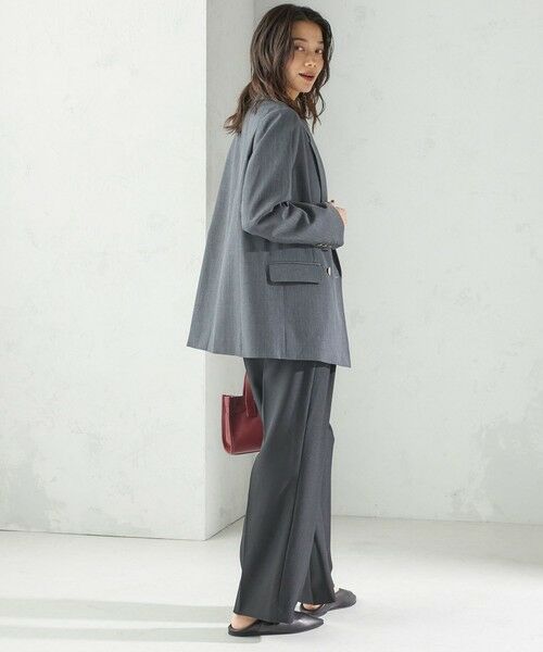 SHIPS / シップス テーラードジャケット | 《一部追加予約》ウール ギャバジン ダブル ブレスト ジャケット | 詳細3