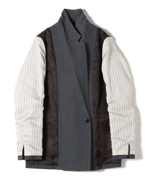SHIPS / シップス テーラードジャケット | 《一部追加予約》ウール ギャバジン ダブル ブレスト ジャケット | 詳細24
