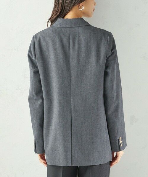 SHIPS / シップス テーラードジャケット | 《一部追加予約》ウール ギャバジン ダブル ブレスト ジャケット | 詳細29