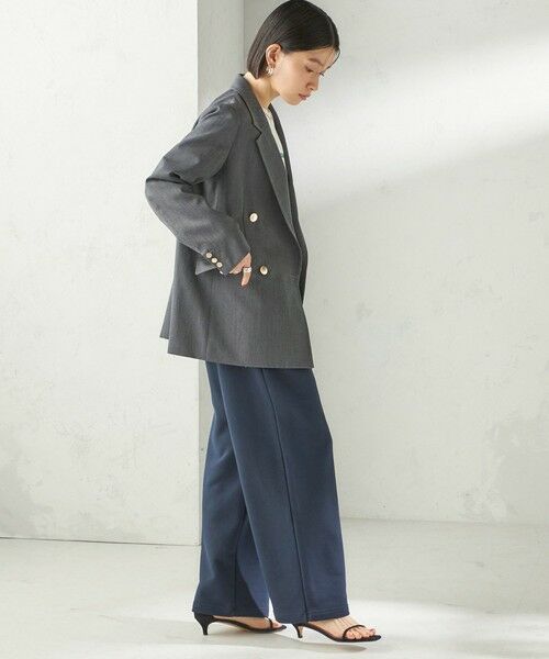SHIPS / シップス テーラードジャケット | 《一部追加予約》ウール ギャバジン ダブル ブレスト ジャケット | 詳細9