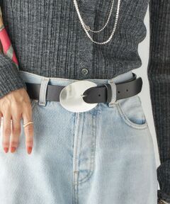 SHIPS / シップス ベルト・サスペンダー | LEFIJE: ラウンド ビッグ バックル ベルト