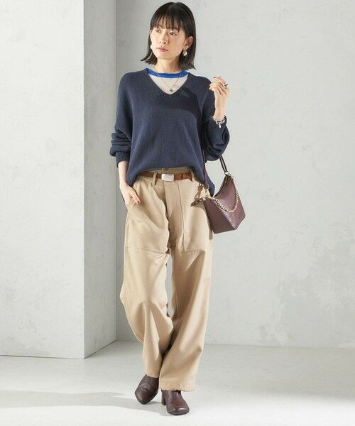 SHIPS / シップス ベルト・サスペンダー | LEFIJE: スクエア バックル ベルト | 詳細3