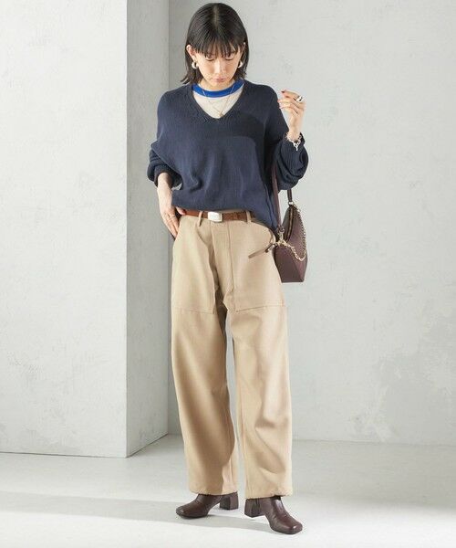 SHIPS / シップス ベルト・サスペンダー | LEFIJE: スクエア バックル ベルト | 詳細5