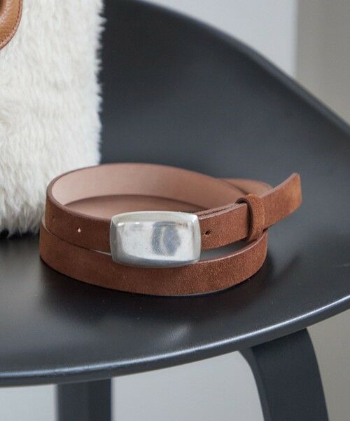 SHIPS / シップス ベルト・サスペンダー | LEFIJE: スクエア バックル ベルト | 詳細6