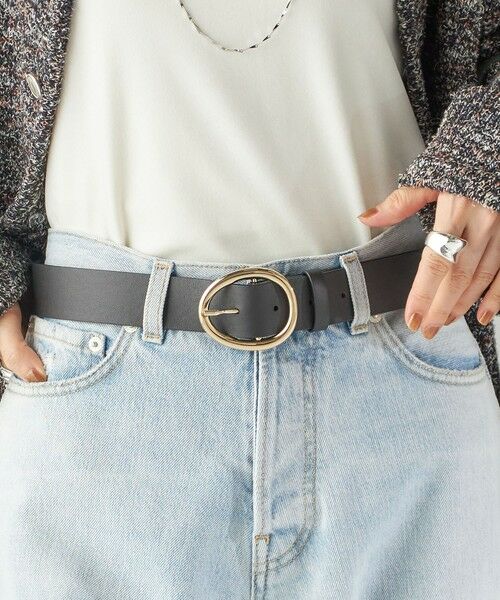 SHIPS / シップス ベルト・サスペンダー | LEFIJE: ラウンド バックル ベルト | 詳細2