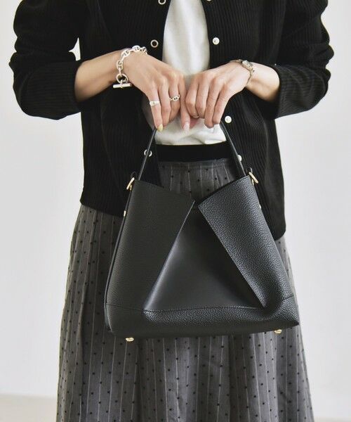 SHIPS / シップス ショルダーバッグ | 《一部追加予約》quaranciel: 2way コンビ ワンハンドル ショルダー バッグ | 詳細2