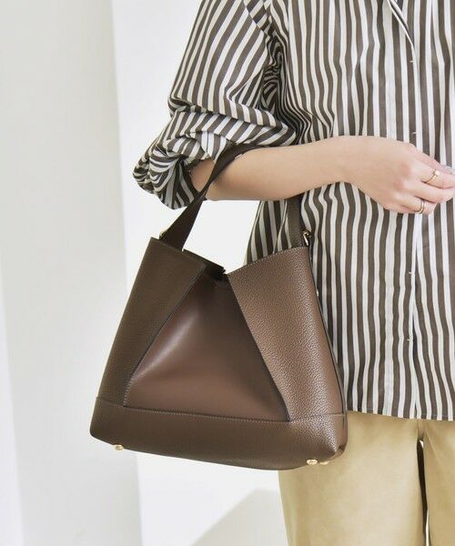 SHIPS / シップス ショルダーバッグ | 《一部追加予約》quaranciel: 2way コンビ ワンハンドル ショルダー バッグ | 詳細11