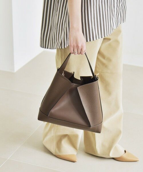 SHIPS / シップス ショルダーバッグ | 《一部追加予約》quaranciel: 2way コンビ ワンハンドル ショルダー バッグ | 詳細12