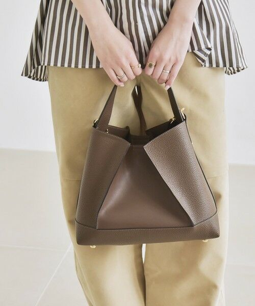 SHIPS / シップス ショルダーバッグ | 《一部追加予約》quaranciel: 2way コンビ ワンハンドル ショルダー バッグ | 詳細9