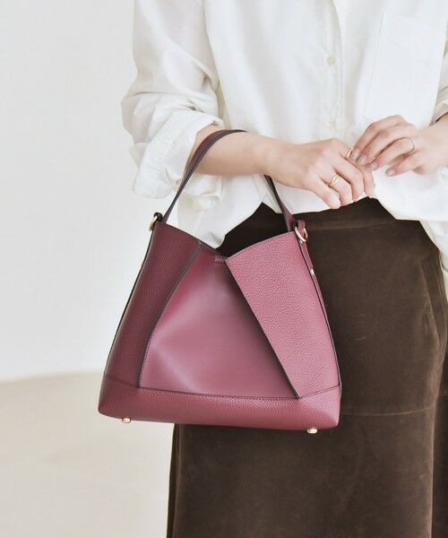 SHIPS / シップス ショルダーバッグ | 《一部追加予約》quaranciel: 2way コンビ ワンハンドル ショルダー バッグ | 詳細25