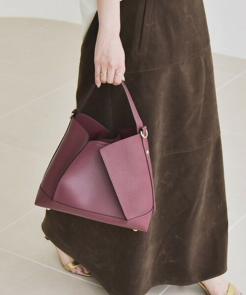 SHIPS / シップス ショルダーバッグ | 《一部追加予約》quaranciel: 2way コンビ ワンハンドル ショルダー バッグ | 詳細27