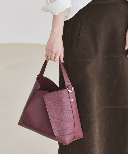 SHIPS / シップス ショルダーバッグ | 《一部追加予約》quaranciel: 2way コンビ ワンハンドル ショルダー バッグ | 詳細28