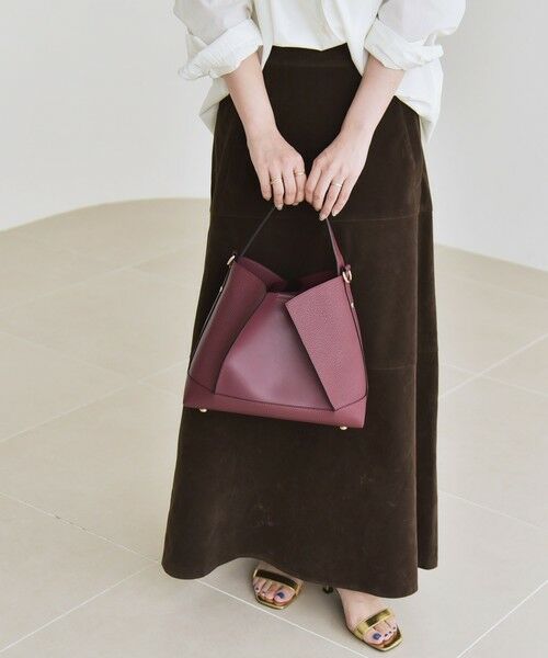 SHIPS / シップス ショルダーバッグ | 《一部追加予約》quaranciel: 2way コンビ ワンハンドル ショルダー バッグ | 詳細30