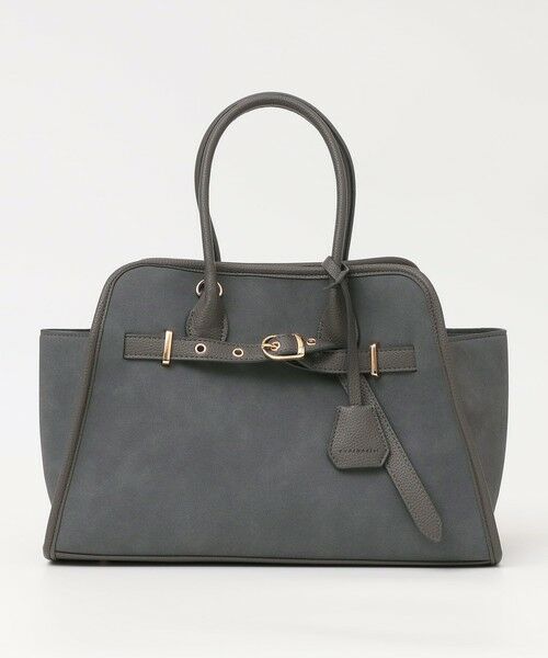 SHIPS / シップス トートバッグ | quaranciel: 2way 金具 ベルト スクエア トート バッグ（A4対応） | 詳細6