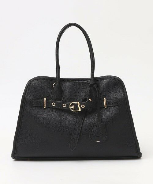 SHIPS / シップス トートバッグ | quaranciel: 2way 金具 ベルト スクエア トート バッグ（A4対応） | 詳細13