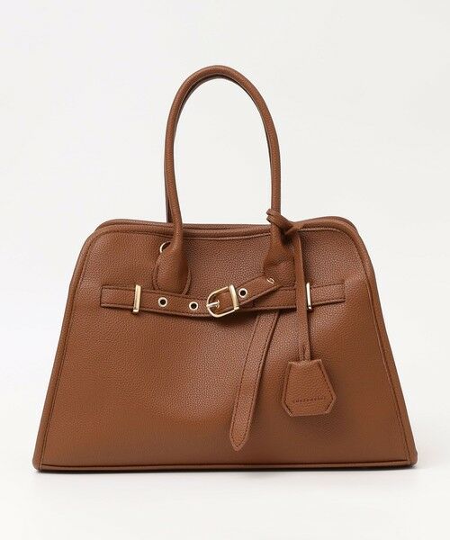 SHIPS / シップス トートバッグ | quaranciel: 2way 金具 ベルト スクエア トート バッグ（A4対応） | 詳細19