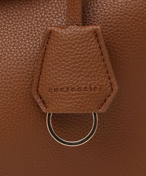 SHIPS / シップス トートバッグ | quaranciel: 2way 金具 ベルト スクエア トート バッグ（A4対応） | 詳細22