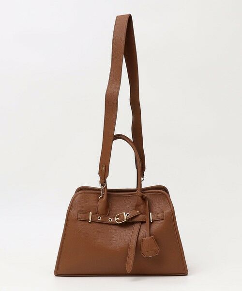 SHIPS / シップス トートバッグ | quaranciel: 2way 金具 ベルト スクエア トート バッグ（A4対応） | 詳細24