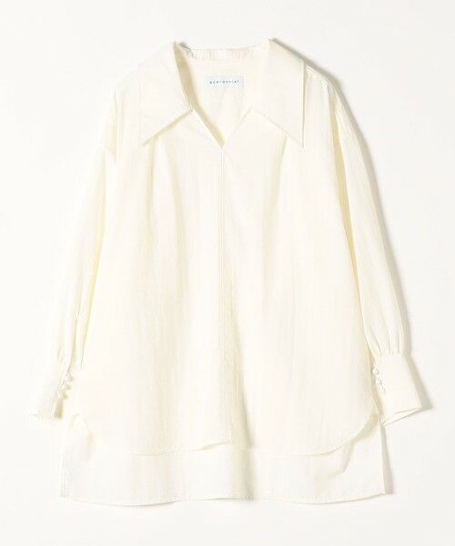 SHIPS / シップス シャツ・ブラウス | quaranciel: ナイロン タスラン ビッグカラー シャツ ブラウス | 詳細10