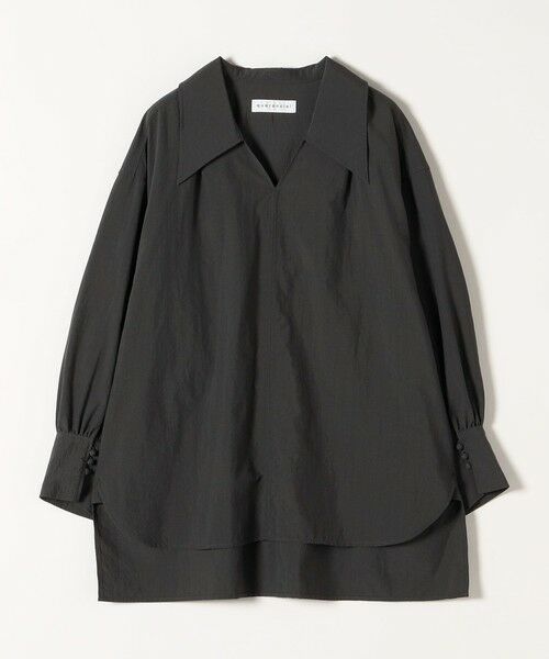 SHIPS / シップス シャツ・ブラウス | quaranciel: ナイロン タスラン ビッグカラー シャツ ブラウス | 詳細20