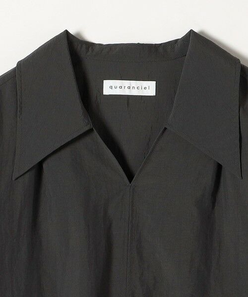 SHIPS / シップス シャツ・ブラウス | quaranciel: ナイロン タスラン ビッグカラー シャツ ブラウス | 詳細22