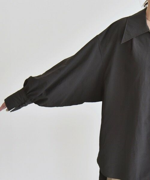 SHIPS / シップス シャツ・ブラウス | quaranciel: ナイロン タスラン ビッグカラー シャツ ブラウス | 詳細29