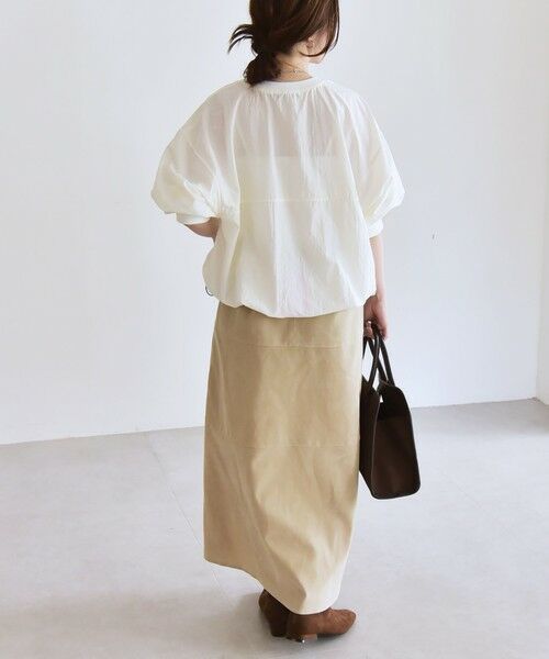 SHIPS / シップス その他トップス | quaranciel:〈多機能/洗濯機可能〉ナイロン タスラン ドロスト ルーズ プルオーバー | 詳細2