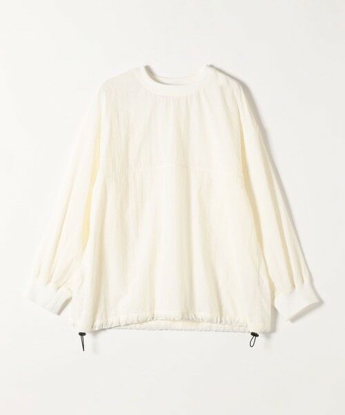 SHIPS / シップス その他トップス | quaranciel:〈多機能/洗濯機可能〉ナイロン タスラン ドロスト ルーズ プルオーバー | 詳細9