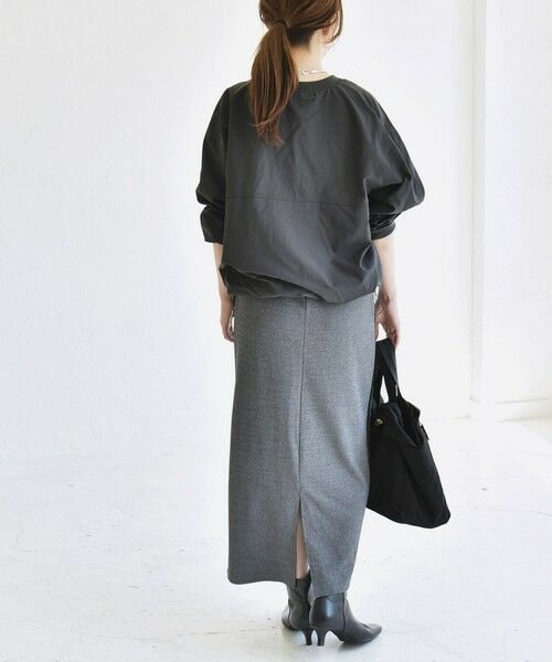 SHIPS / シップス その他トップス | quaranciel:〈多機能/洗濯機可能〉ナイロン タスラン ドロスト ルーズ プルオーバー | 詳細12