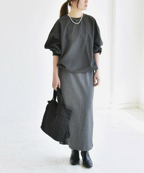 SHIPS / シップス その他トップス | quaranciel:〈多機能/洗濯機可能〉ナイロン タスラン ドロスト ルーズ プルオーバー | 詳細11