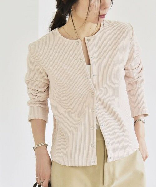 quaranciel:〈洗濯機可能〉ポリエステル ベロア リブ コンパクト