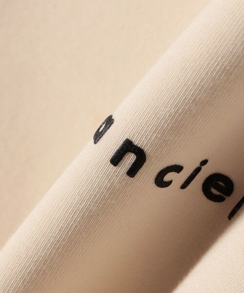 SHIPS / シップス スウェット | quaranciel:〈洗濯機可能〉ポンチ ロゴプリント スウェット ジップ ブルゾン カーディガン | 詳細13