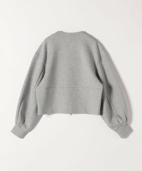 SHIPS / シップス スウェット | quaranciel:〈洗濯機可能〉ポンチ ロゴプリント スウェット ジップ ブルゾン カーディガン | 詳細27