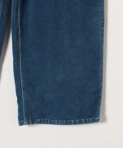 SHIPS / シップス その他パンツ | quaranciel:〈洗濯機可能〉コットン ベロア インディゴ ハイライズ ルーズ ワイド パンツ | 詳細14