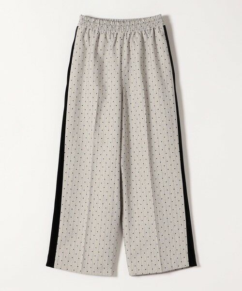 SHIPS / シップス スラックス・ドレスパンツ | quaranciel:〈洗濯機可能〉フロッキー ドット ストライプ ライン イージー パンツ | 詳細8