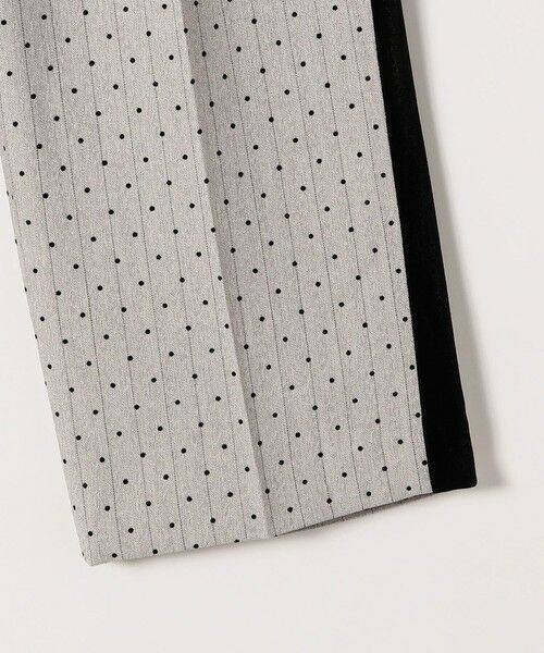 SHIPS / シップス スラックス・ドレスパンツ | quaranciel:〈洗濯機可能〉フロッキー ドット ストライプ ライン イージー パンツ | 詳細13