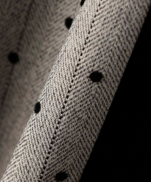 SHIPS / シップス スラックス・ドレスパンツ | quaranciel:〈洗濯機可能〉フロッキー ドット ストライプ ライン イージー パンツ | 詳細14