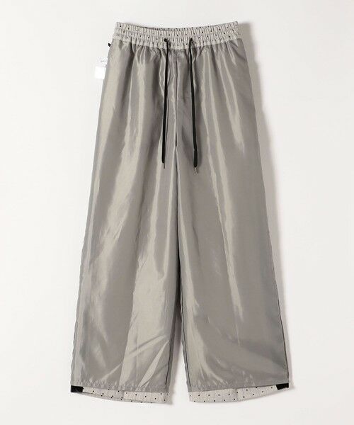 SHIPS / シップス スラックス・ドレスパンツ | quaranciel:〈洗濯機可能〉フロッキー ドット ストライプ ライン イージー パンツ | 詳細15