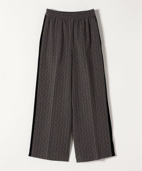 SHIPS / シップス スラックス・ドレスパンツ | quaranciel:〈洗濯機可能〉フロッキー ドット ストライプ ライン イージー パンツ | 詳細25