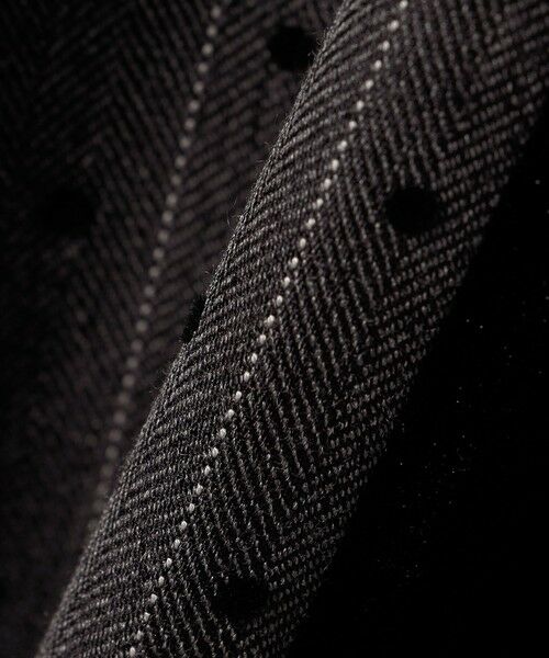 SHIPS / シップス スラックス・ドレスパンツ | quaranciel:〈洗濯機可能〉フロッキー ドット ストライプ ライン イージー パンツ | 詳細26