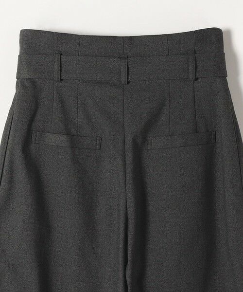 SHIPS / シップス その他パンツ | 《一部追加予約》quaranciel:〈洗濯機可能〉ハンサム ハイウエスト ベルト ワイド パンツ | 詳細13
