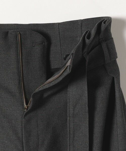 SHIPS / シップス その他パンツ | 《一部追加予約》quaranciel:〈洗濯機可能〉ハンサム ハイウエスト ベルト ワイド パンツ | 詳細14