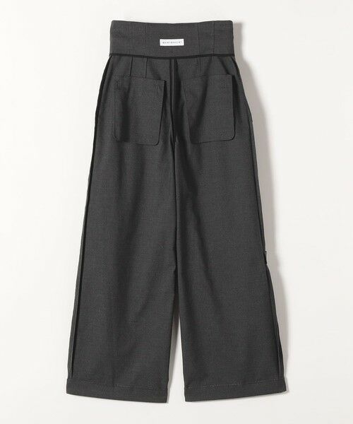 SHIPS / シップス その他パンツ | 《一部追加予約》quaranciel:〈洗濯機可能〉ハンサム ハイウエスト ベルト ワイド パンツ | 詳細19