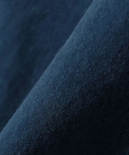 SHIPS / シップス ロング・マキシ丈スカート | quaranciel:〈洗濯機可能〉コットン ベロア インディゴ Iライン ストレート スカート | 詳細14