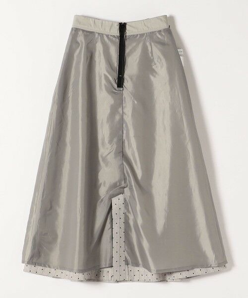 SHIPS / シップス ロング・マキシ丈スカート | quaranciel:〈洗濯機可能〉フロッキー ドット ストライプ フレア スカート | 詳細18