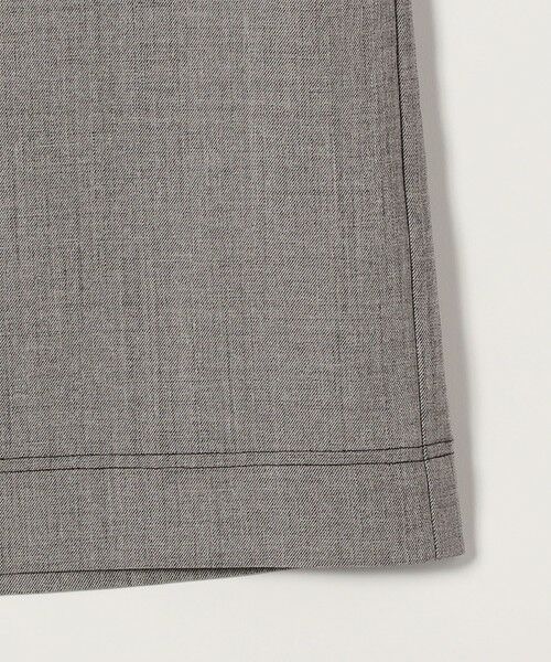 SHIPS / シップス ロング・マキシ丈スカート | quaranciel:〈洗濯機可能〉ウーステッド ステッチ Iライン ロング スカート | 詳細14