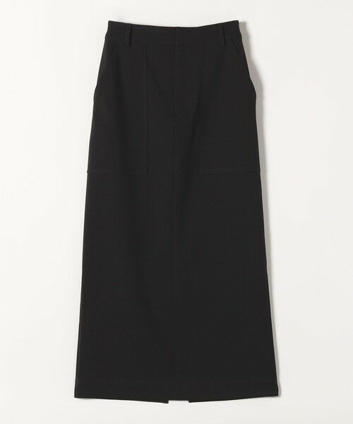 SHIPS / シップス ロング・マキシ丈スカート | quaranciel:〈洗濯機可能〉ウーステッド ステッチ Iライン ロング スカート | 詳細29