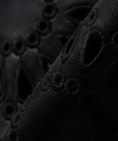 SHIPS / シップス ミニ・ひざ丈スカート | quaranciel: フラワー 刺繍 バック スリット ロング スカート | 詳細9